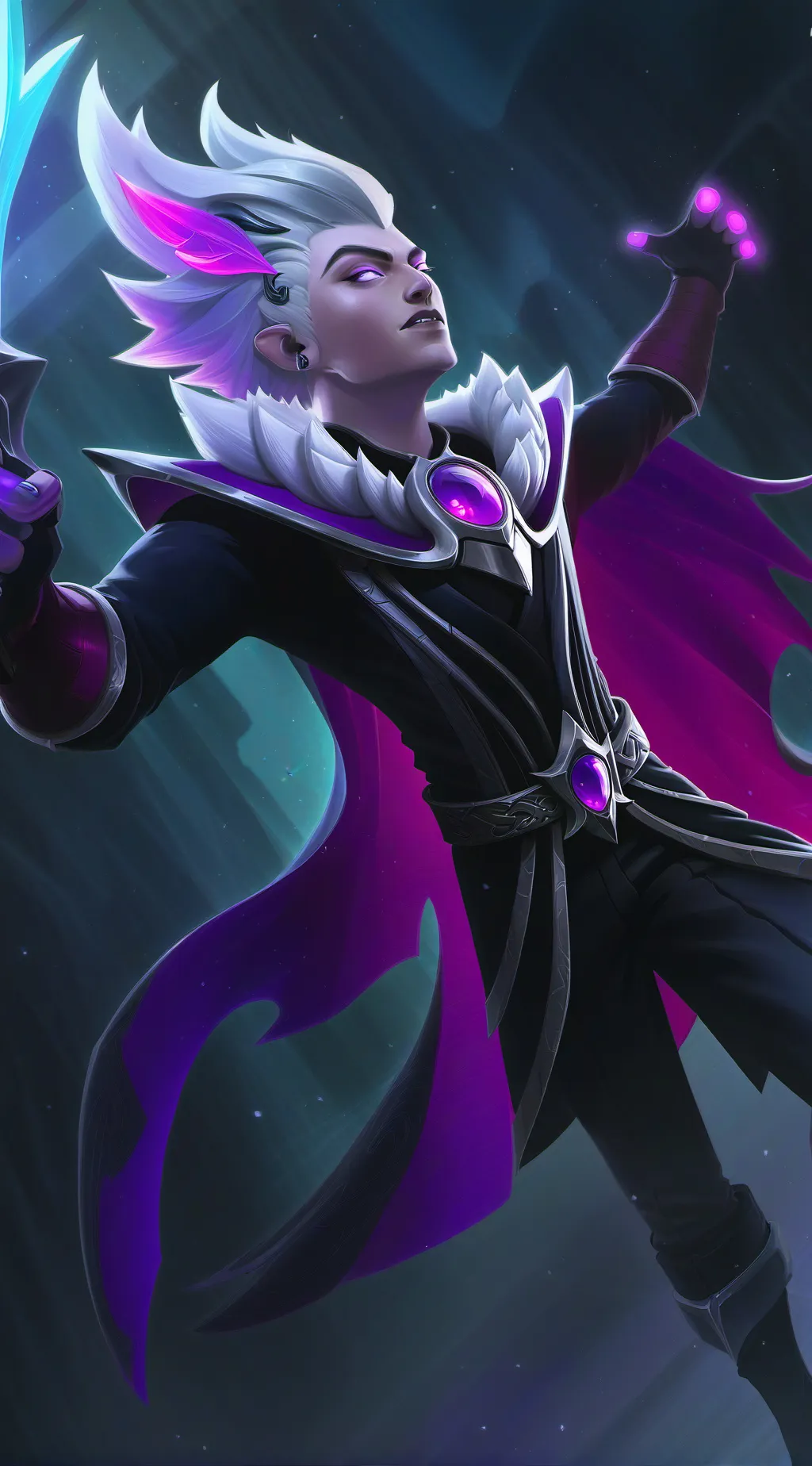 ai character: HH recording  background