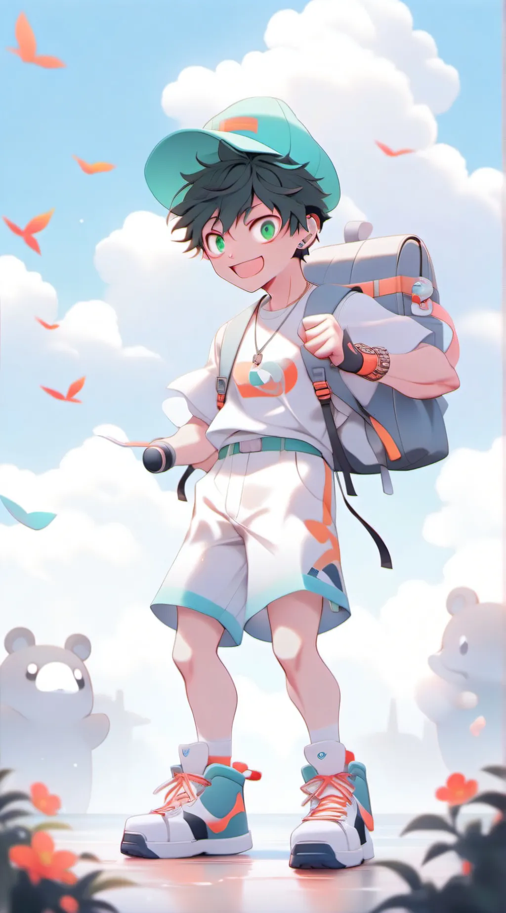 ai character: deku your bf background