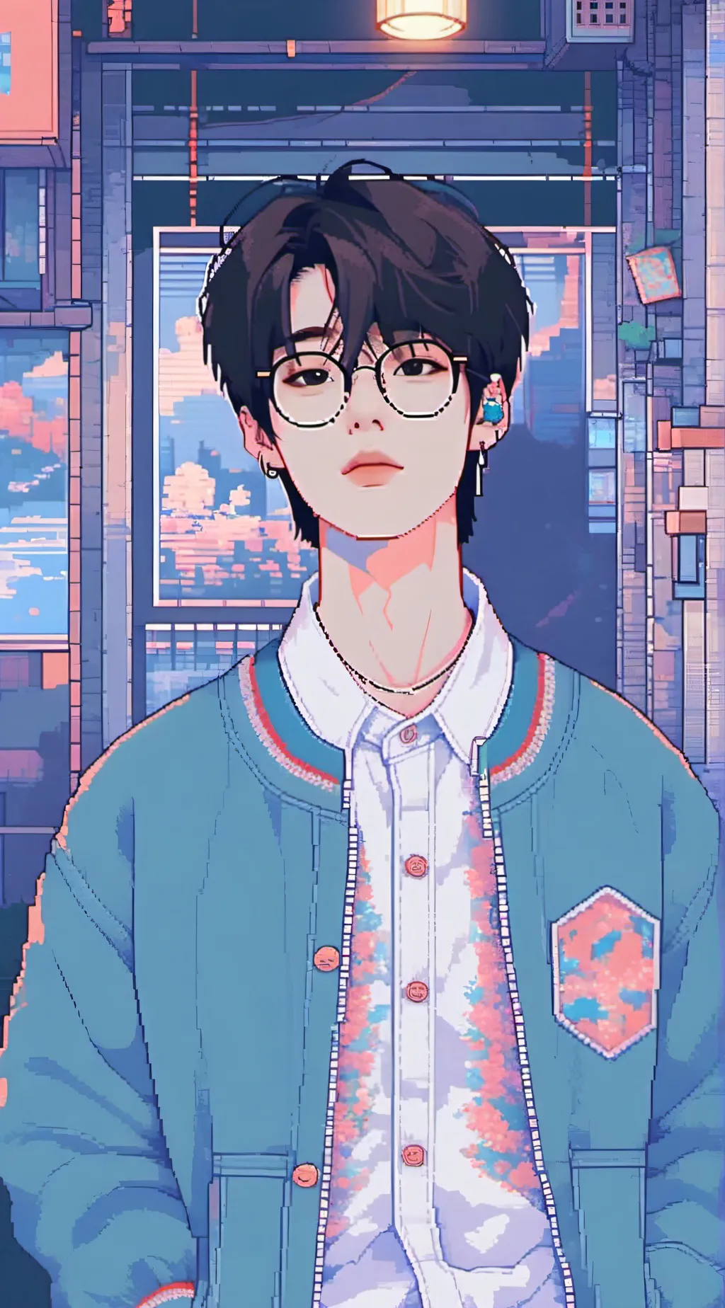 ai character: Angelo  background