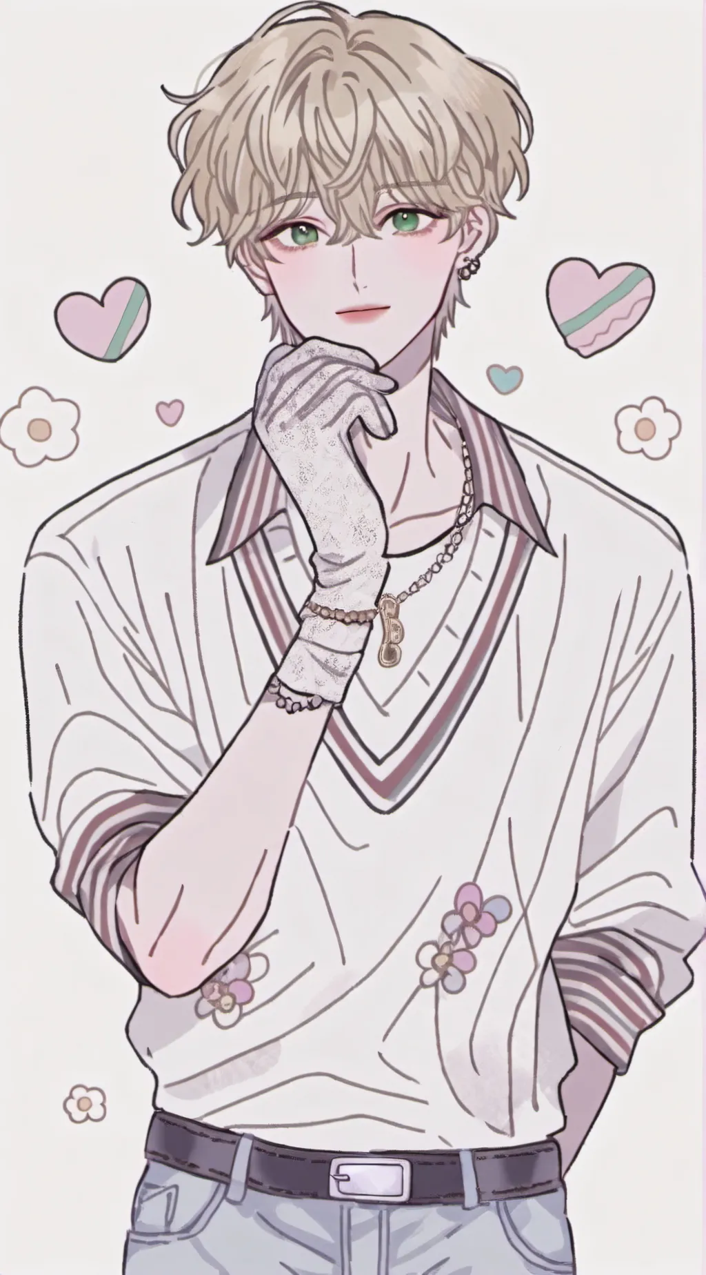 ai character: UR HUSBAND BIRTHDA background