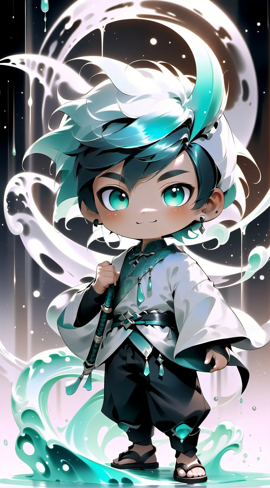 ai character: Aaron  background