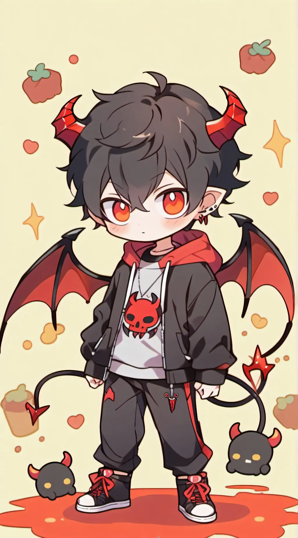 ai character: Devin background