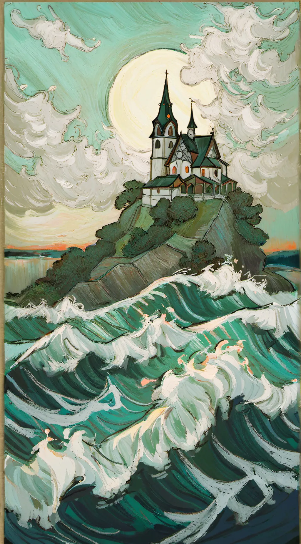 ai character: Undertale sleepove background