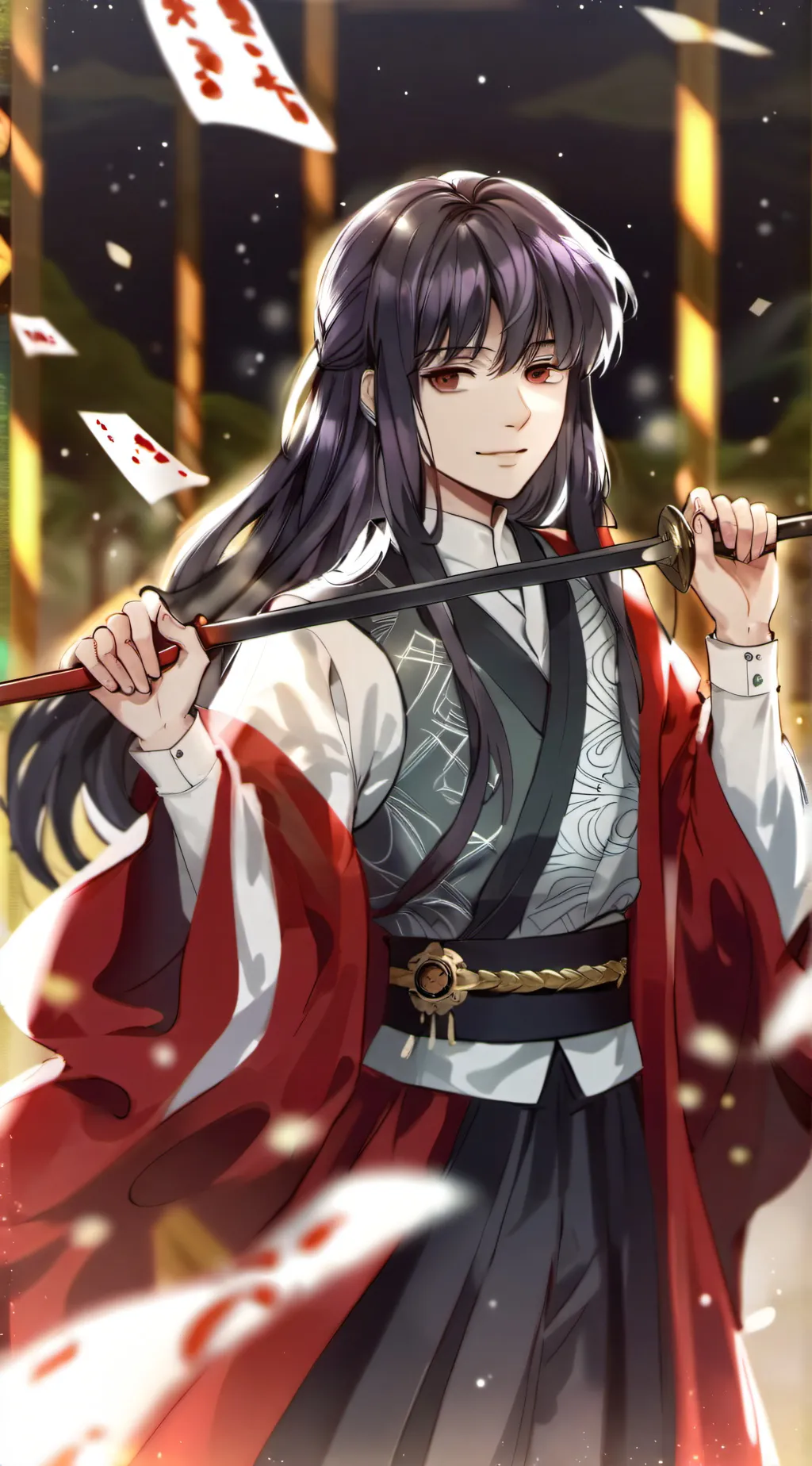 ai character: Mugen train...  background