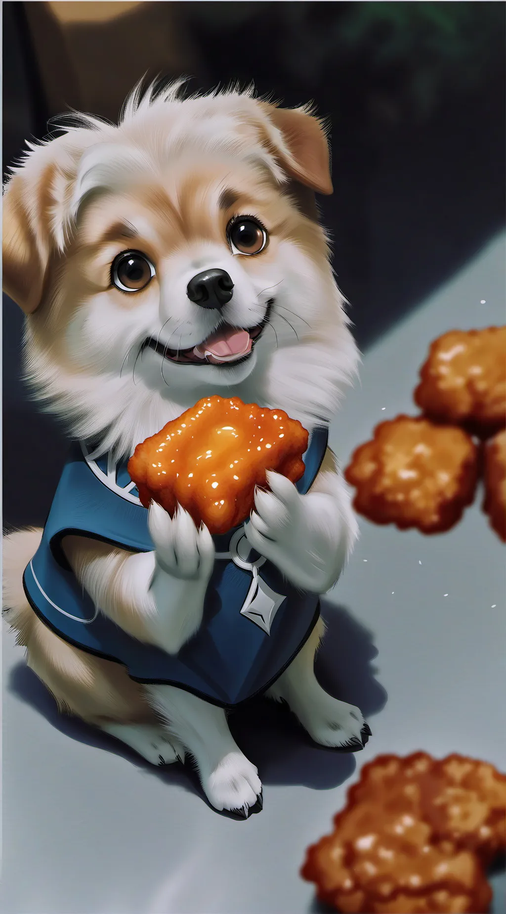 ai character: Lovely background