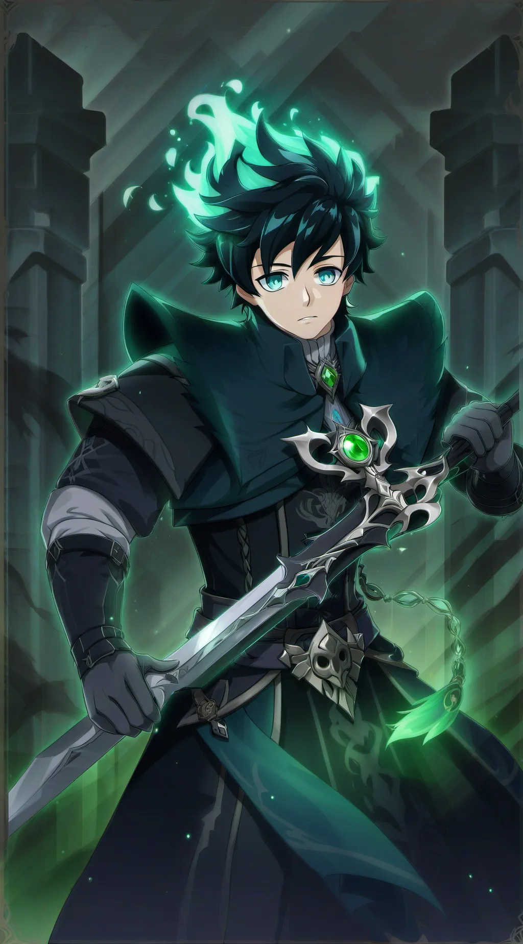 ai character: muichiro background