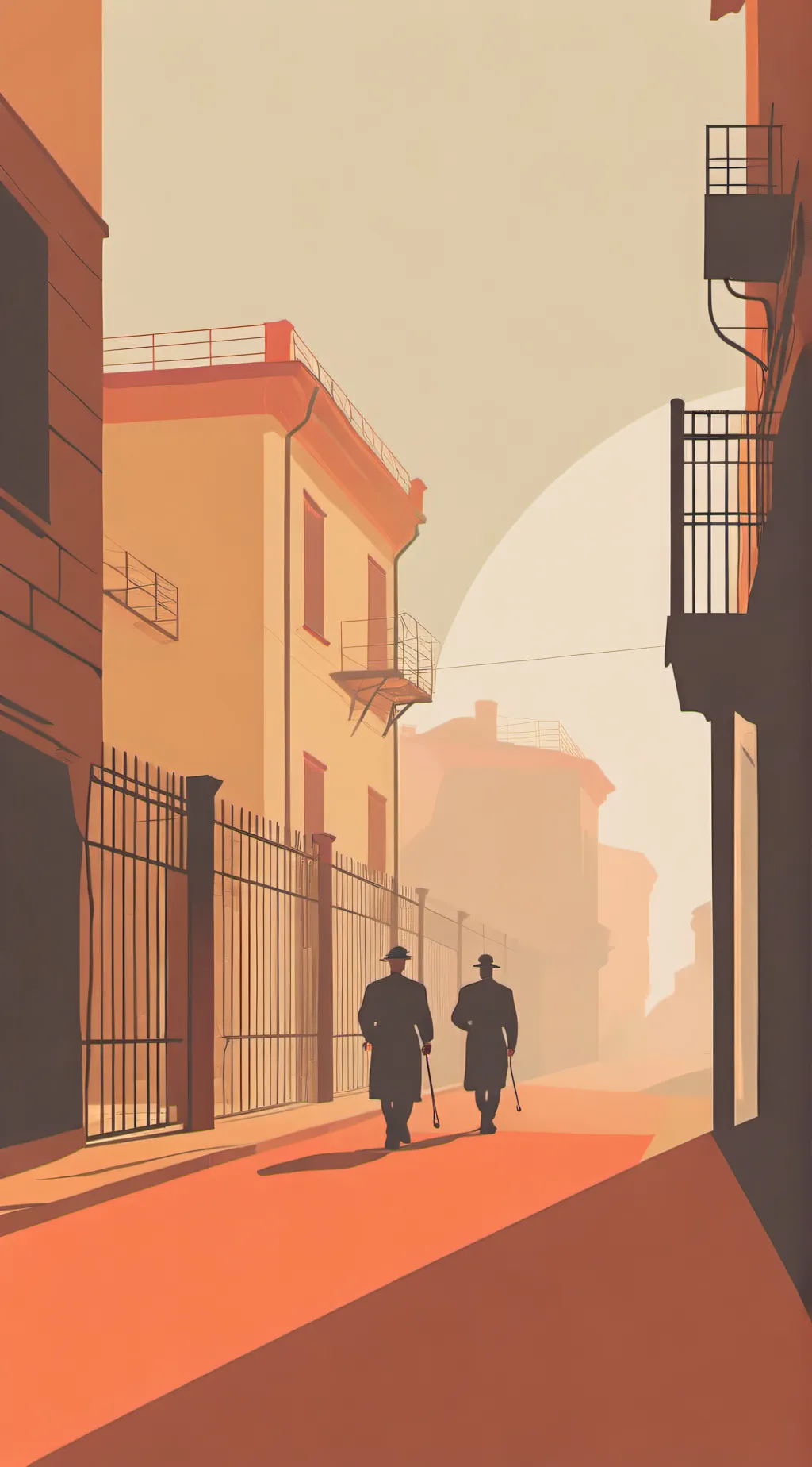 ai character: Jail background