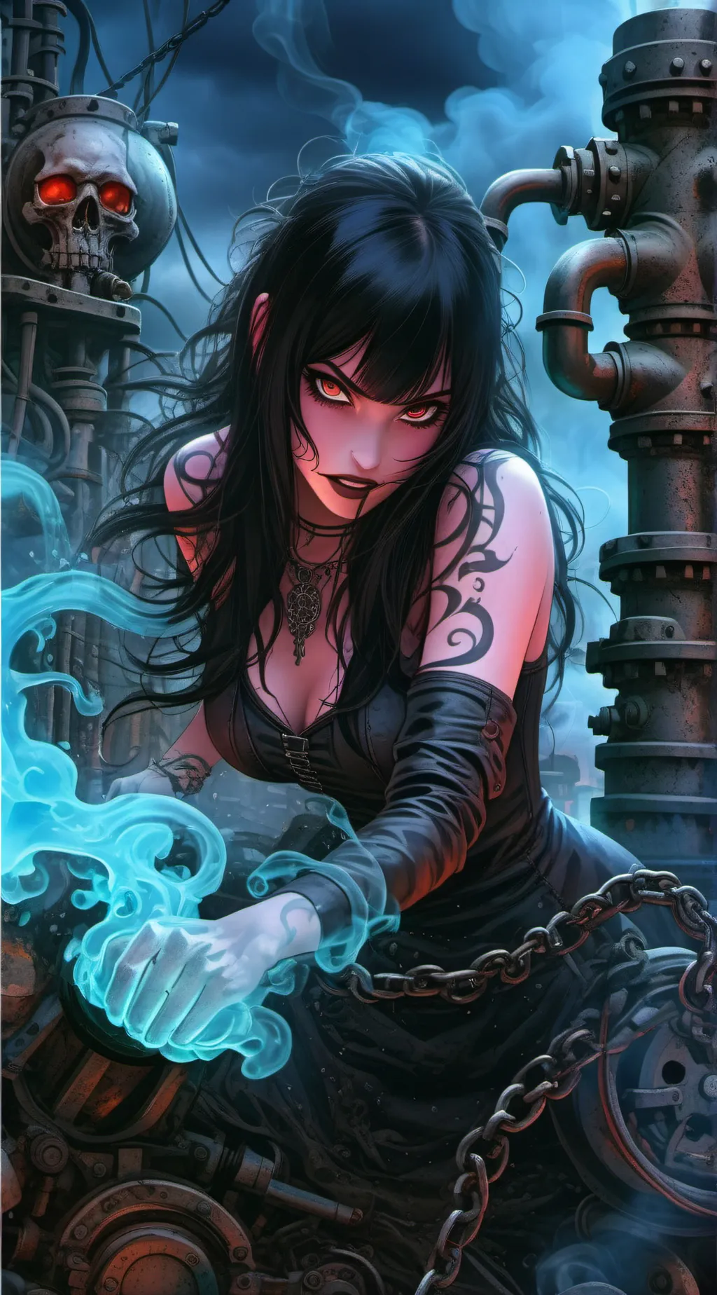 ai character: Sophia background