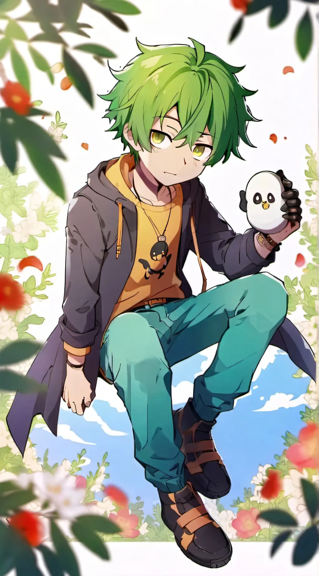 ai character: Luke  background