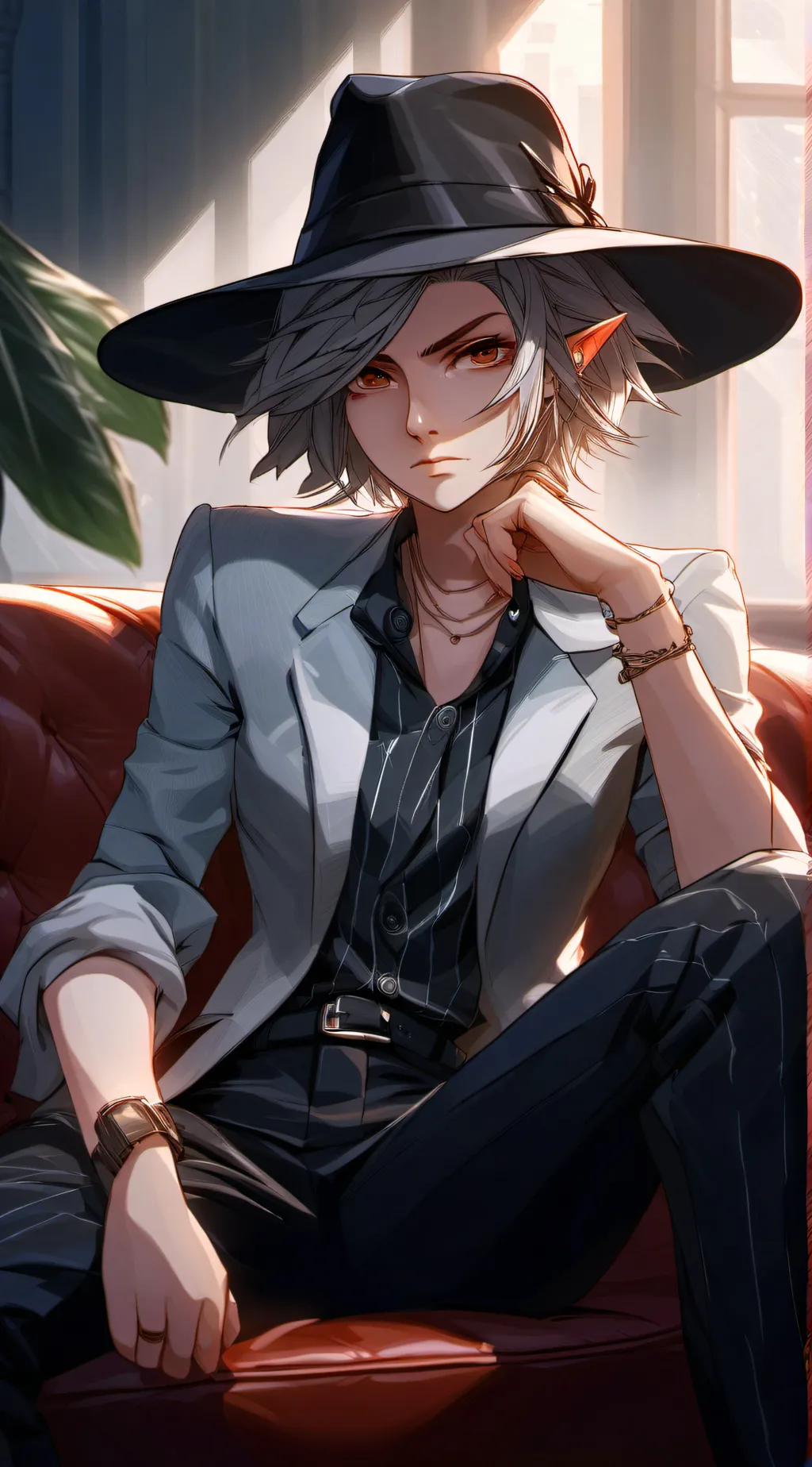 ai character: Giovanna Lucchese background