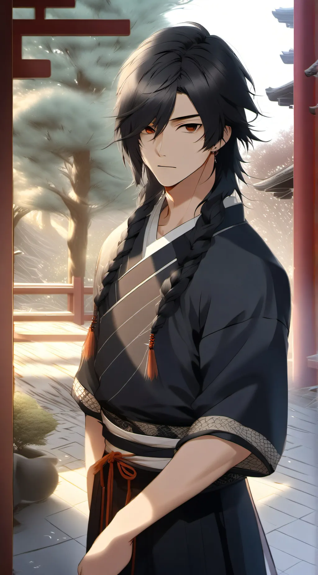 ai character: yumeno itadori  background