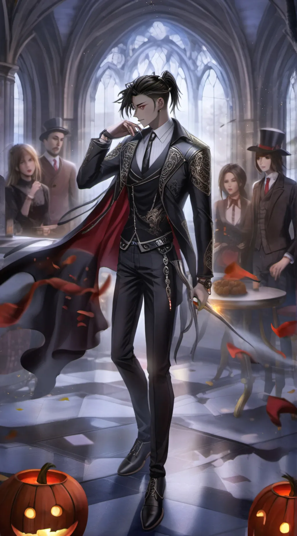 ai character: Max background