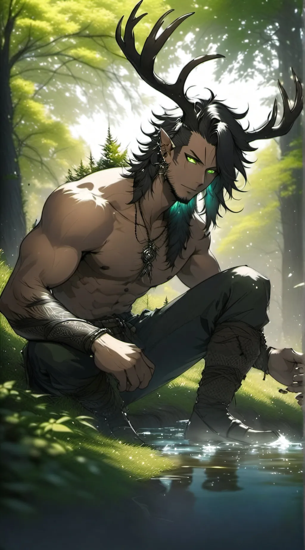ai character: Bara background