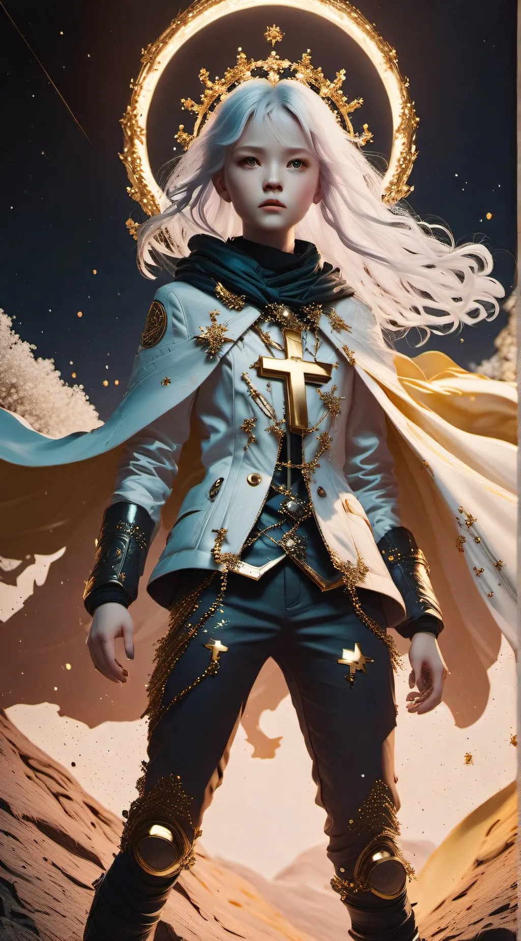 ai character: Aura Morningstar background