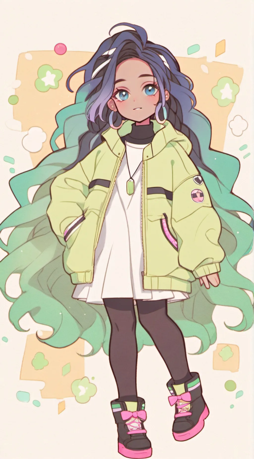 ai character: Octo background