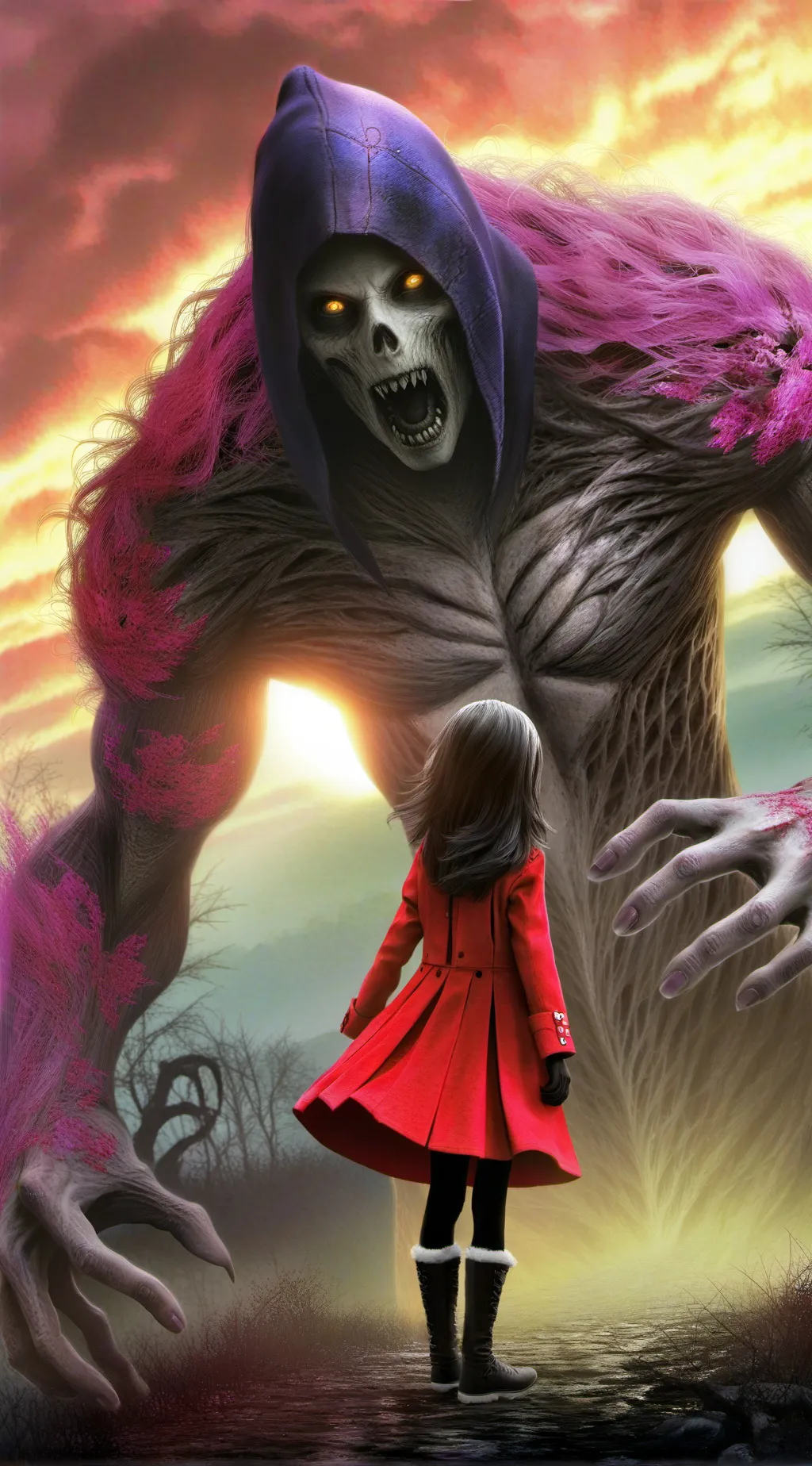 ai character: SKINWALKER background