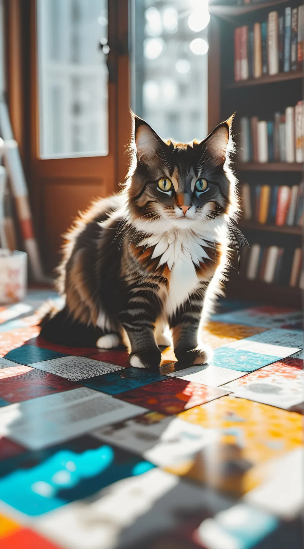 ai character: Catnap X Dogday background