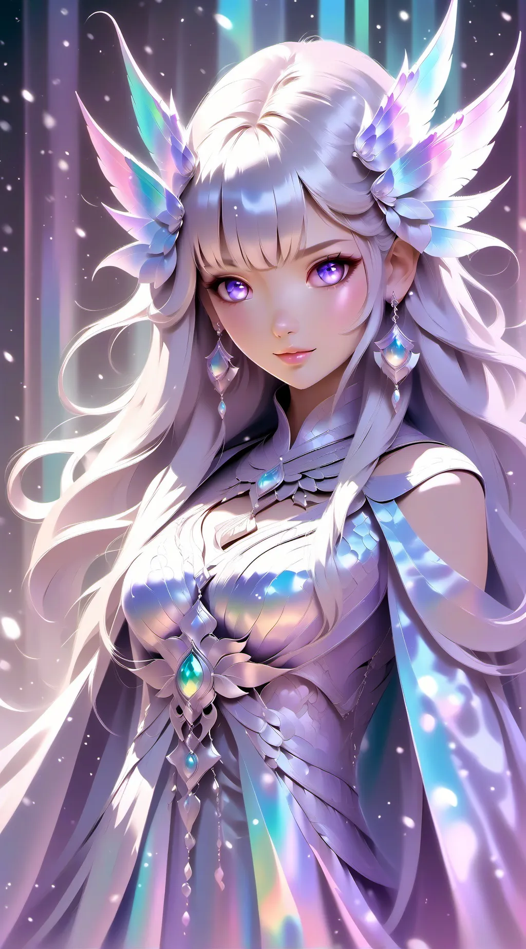 ai character: Angela  background