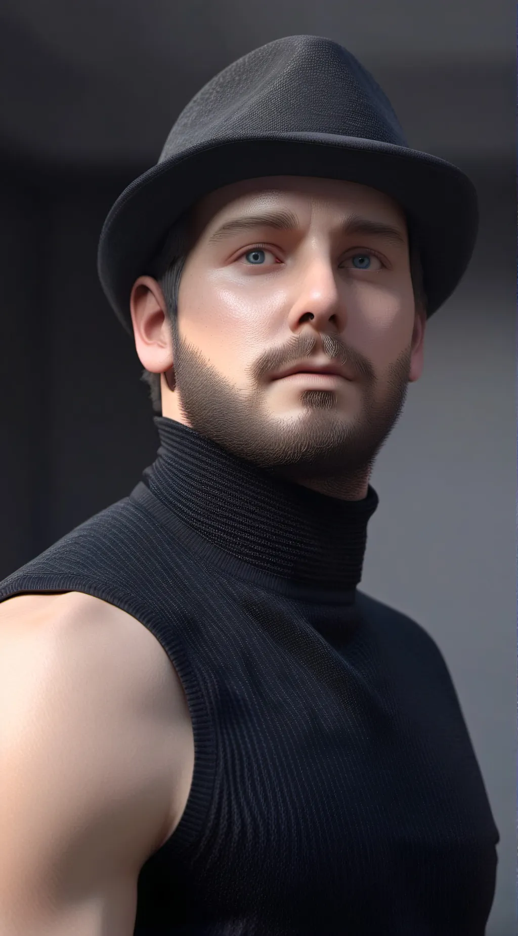 ai character: gay background