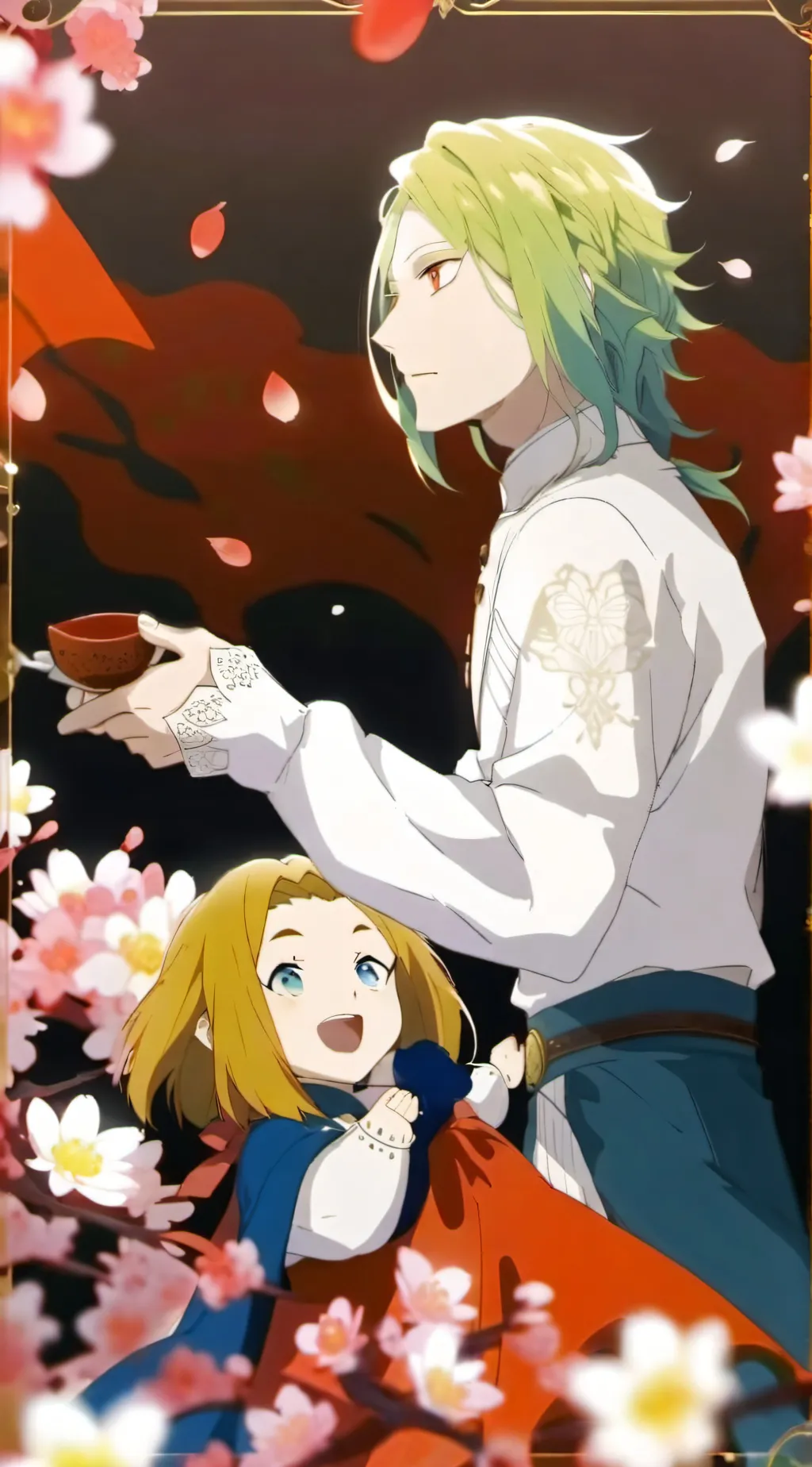 ai character: y/n vs ibara background