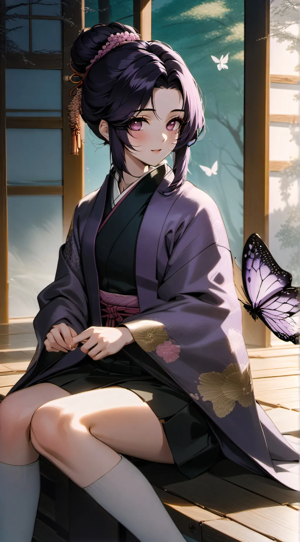 ai character: Hashira 32 background