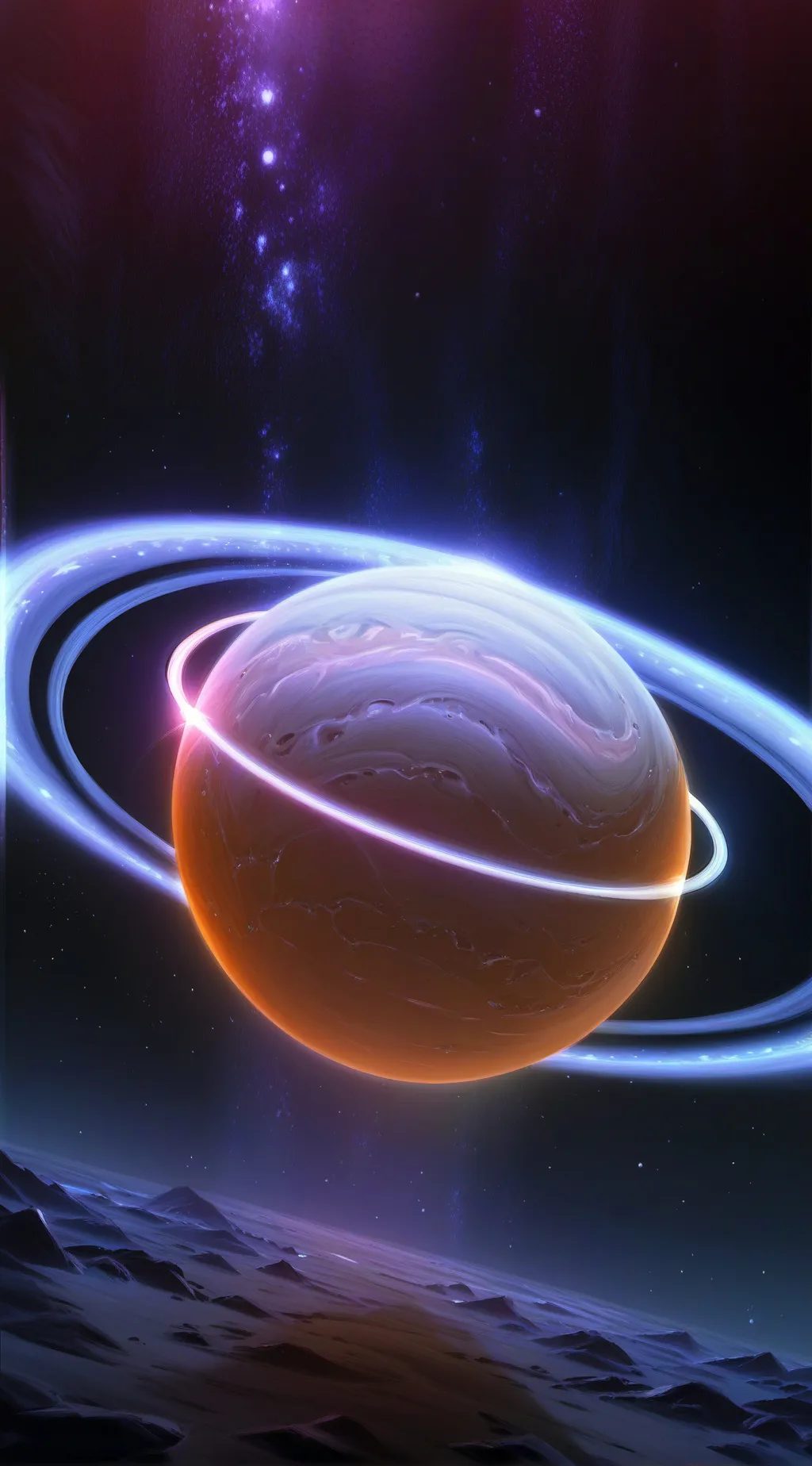 ai character: Solarballs <3 background