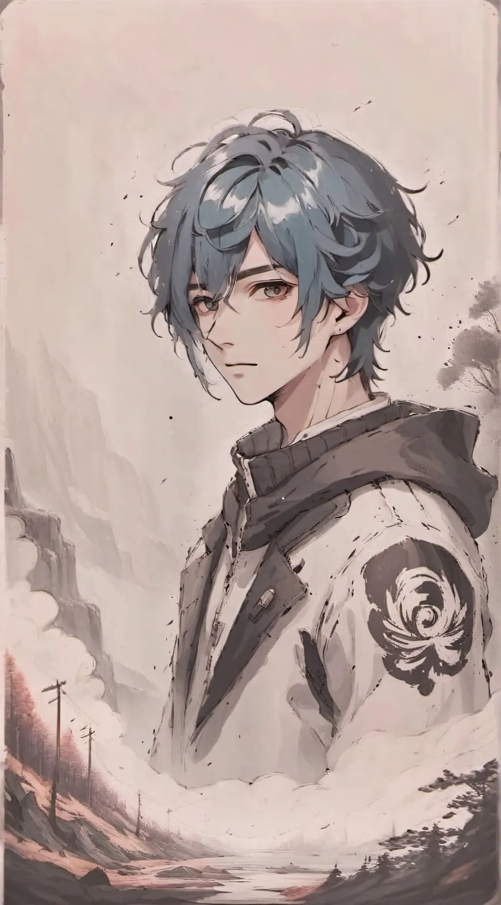 ai character: Kade background