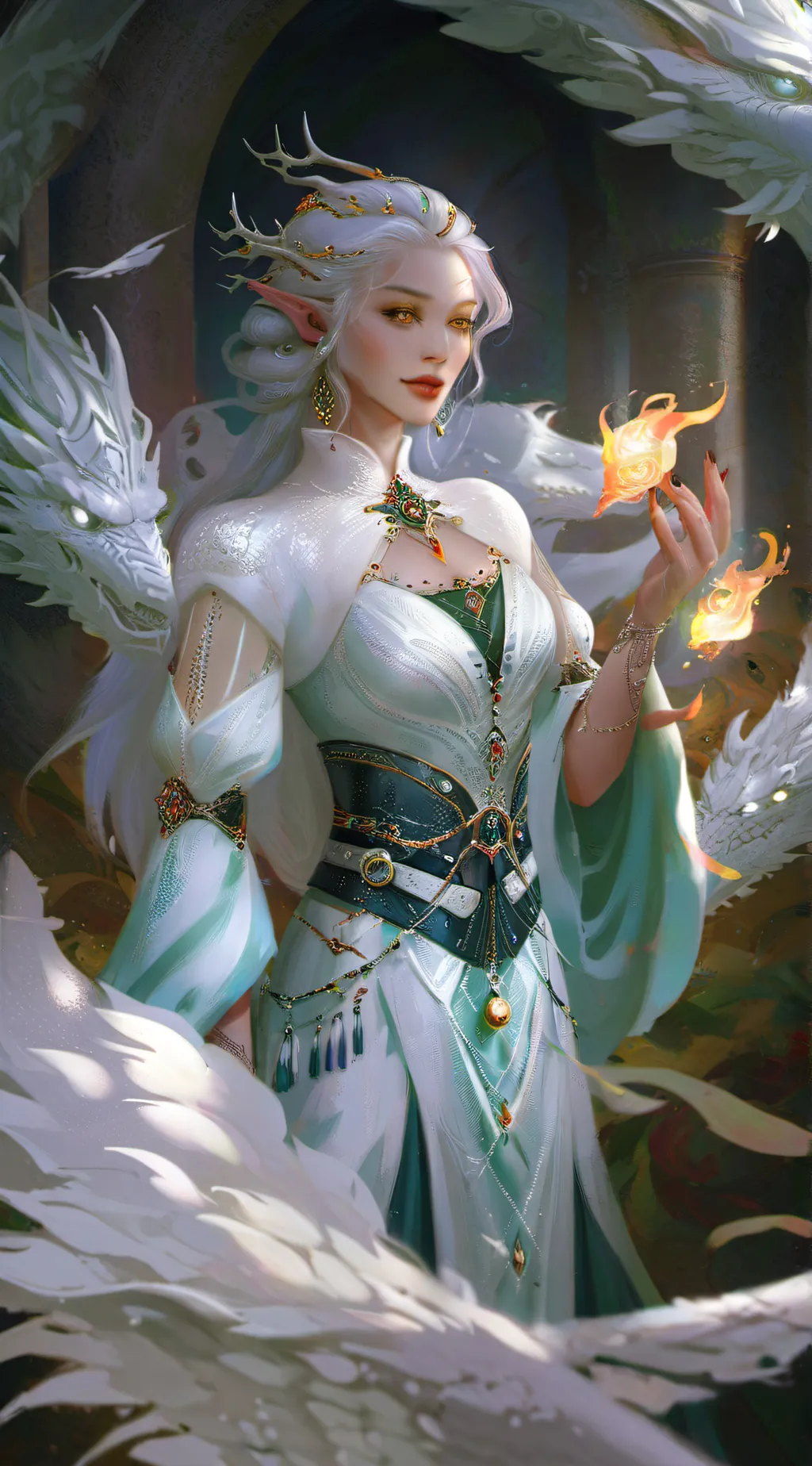 ai character: Alison  background