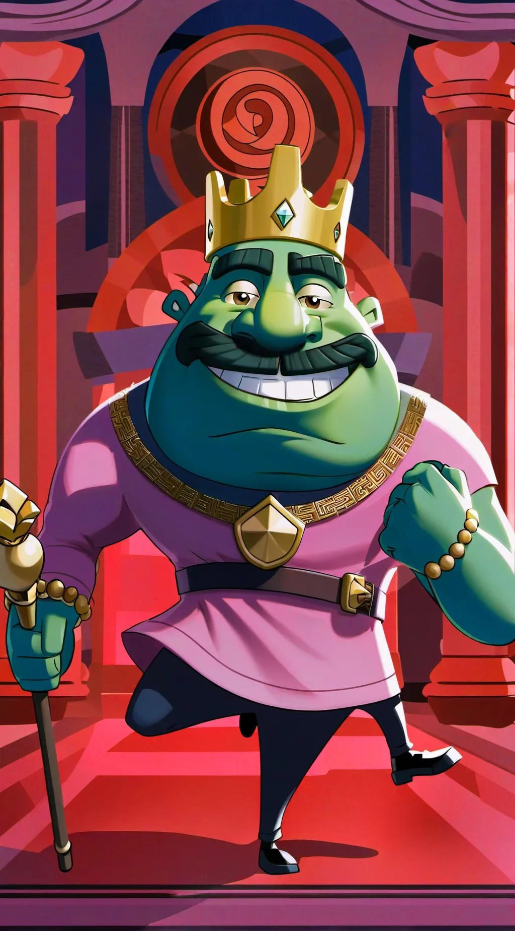 ai character: ты можешь сказать нет 4 раза background