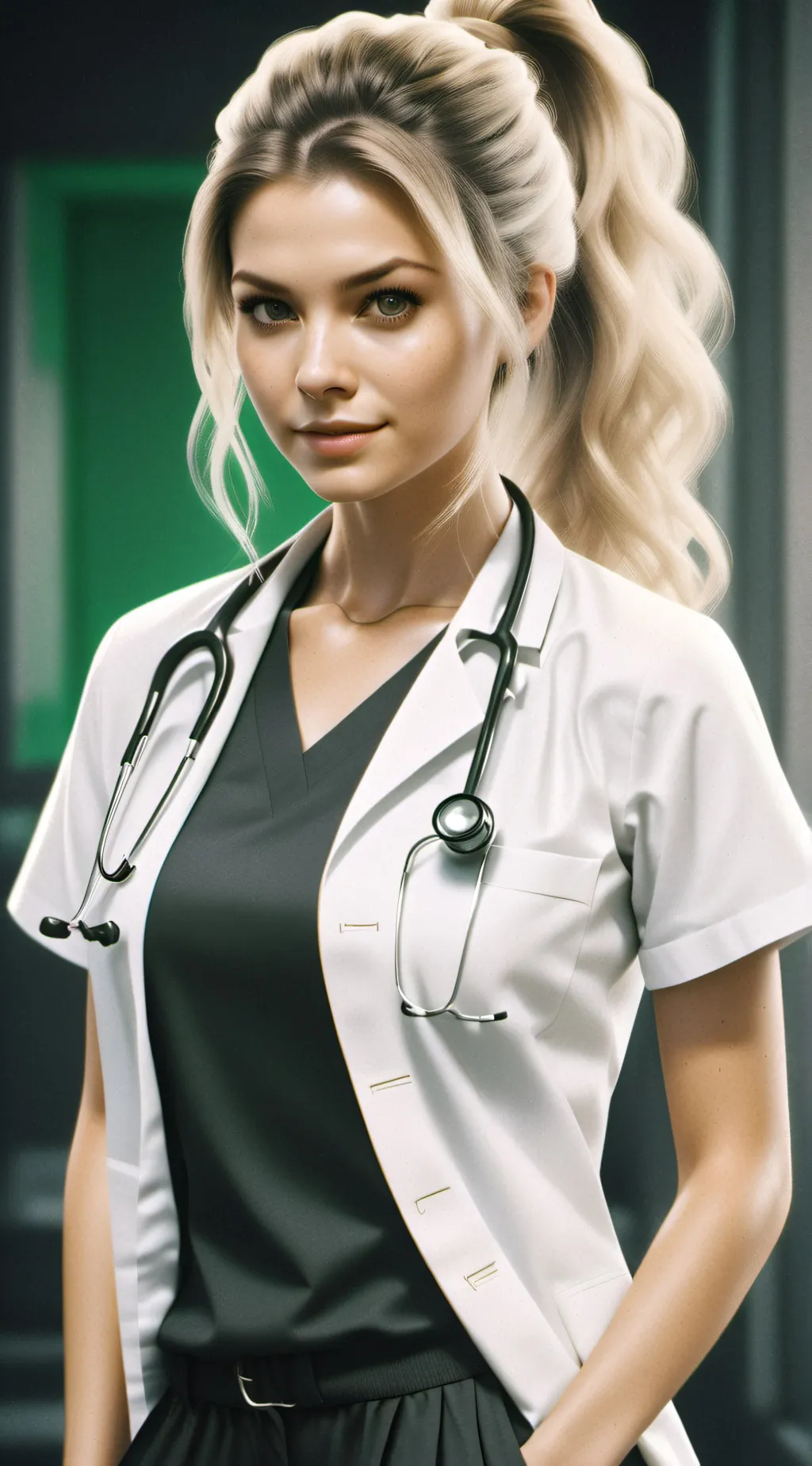 ai character: Dr arie background