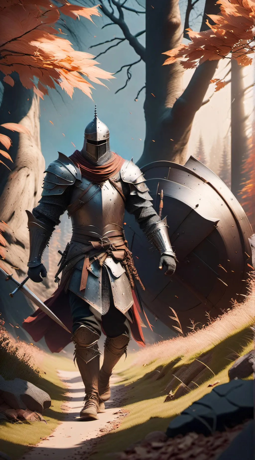 ai character: Knight Alexander  background