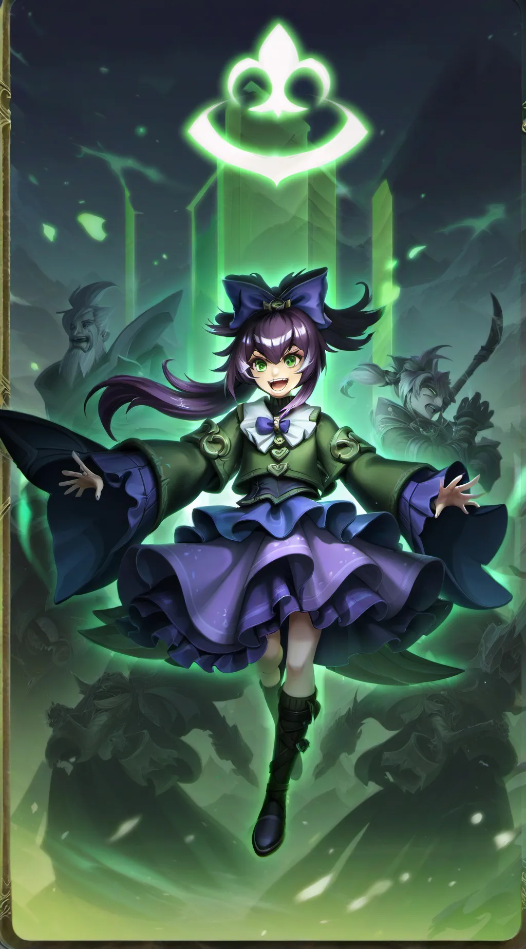 ai character: Jade background