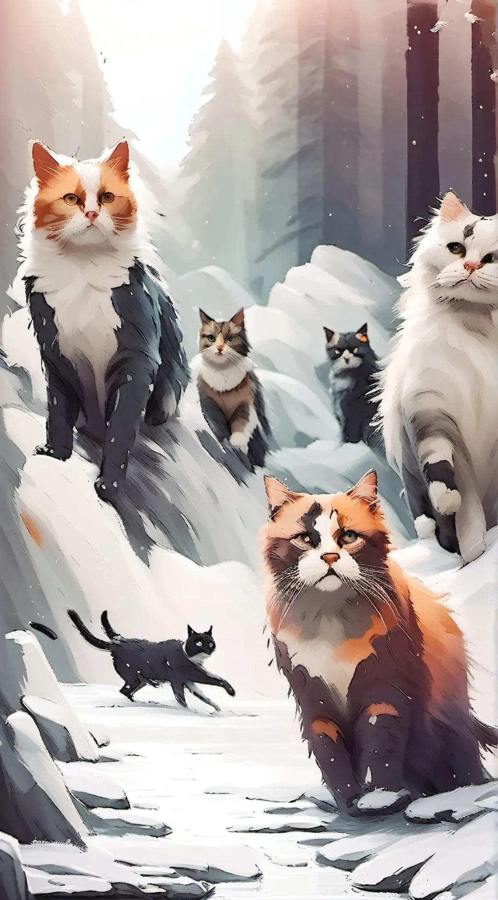ai character: Warrior Cats! background