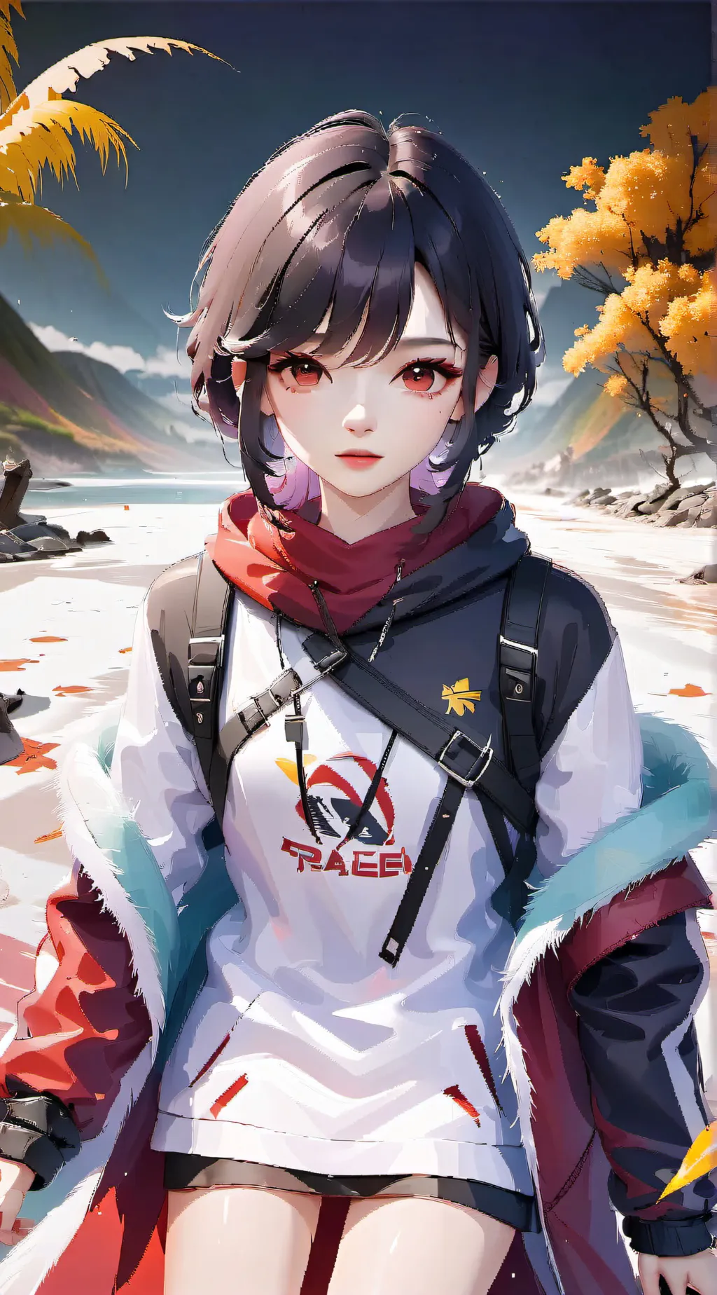 ai character: macy background