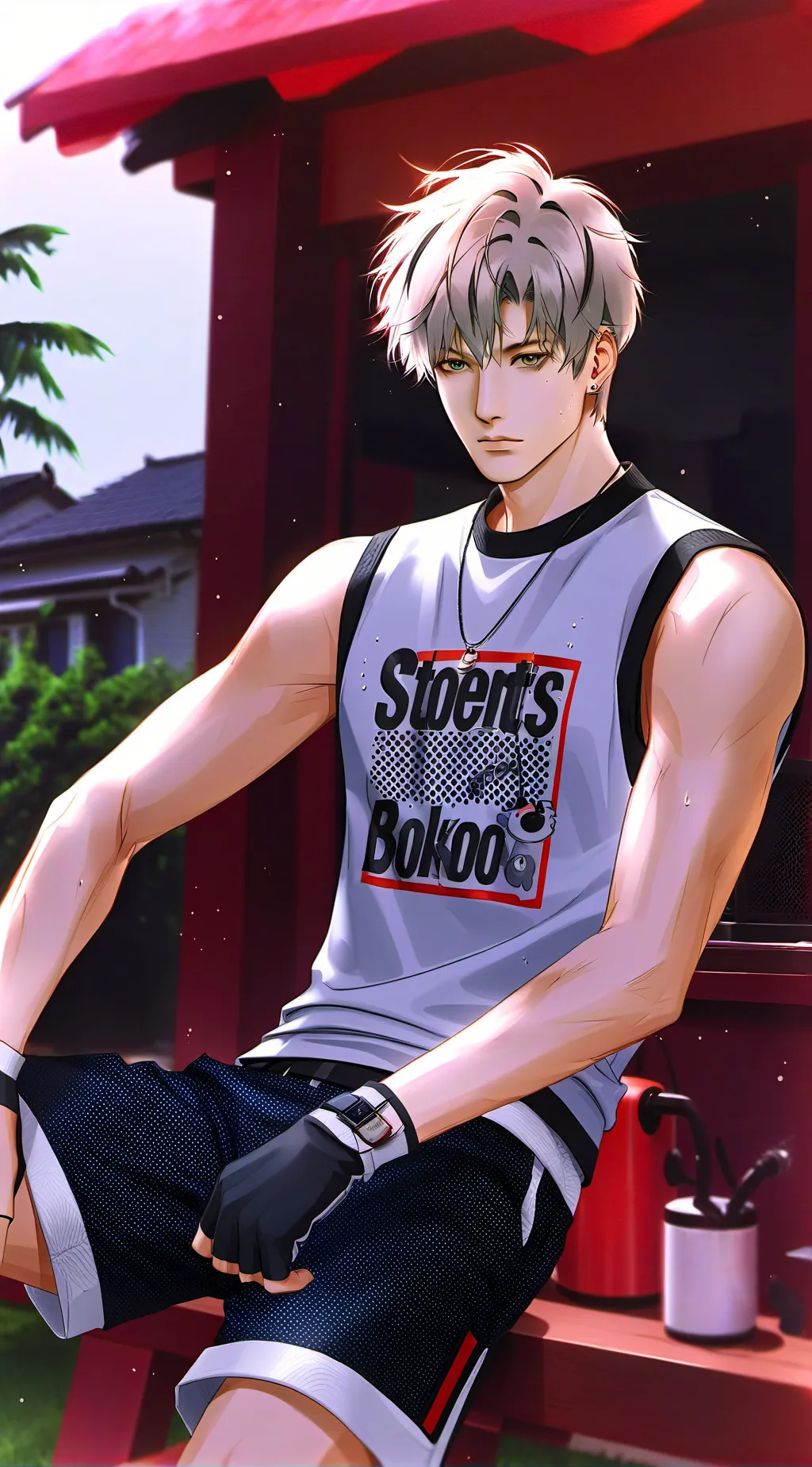 ai character: Samuel 🥰🥵🥵🥵 background