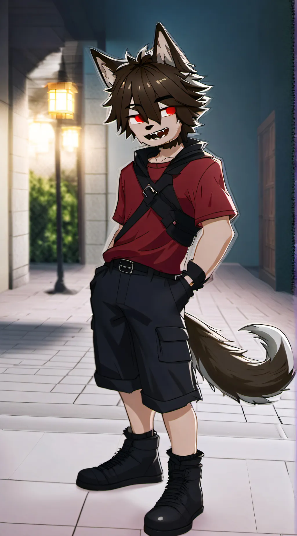 ai character: Harry Zuku background