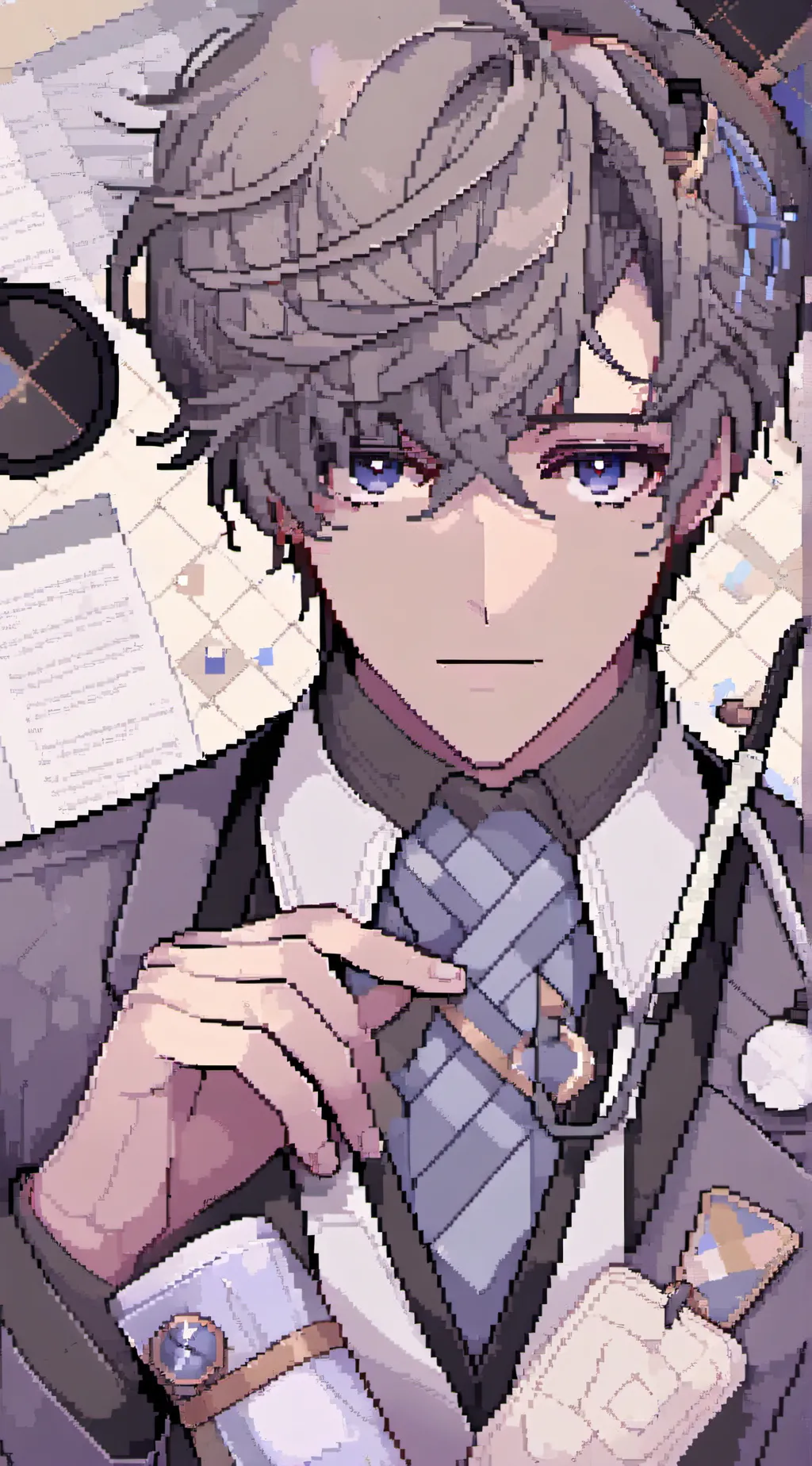 ai character: David background