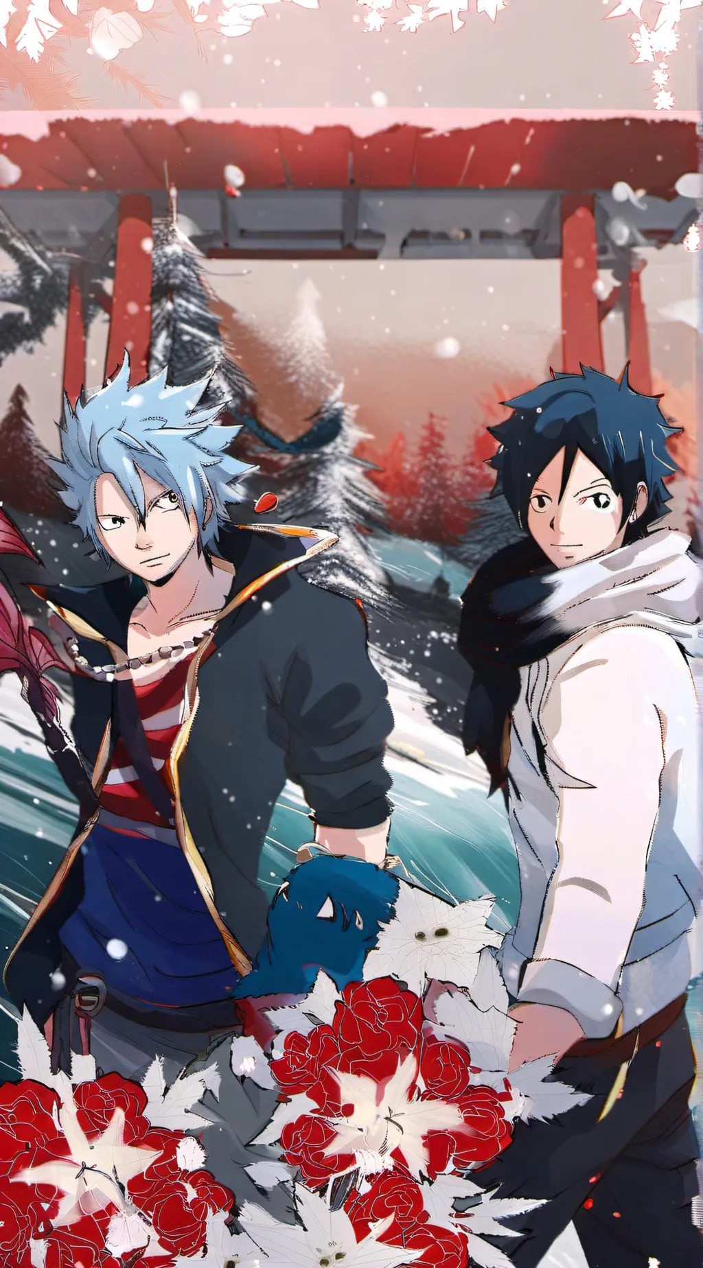 ai character: Fairy tail  background