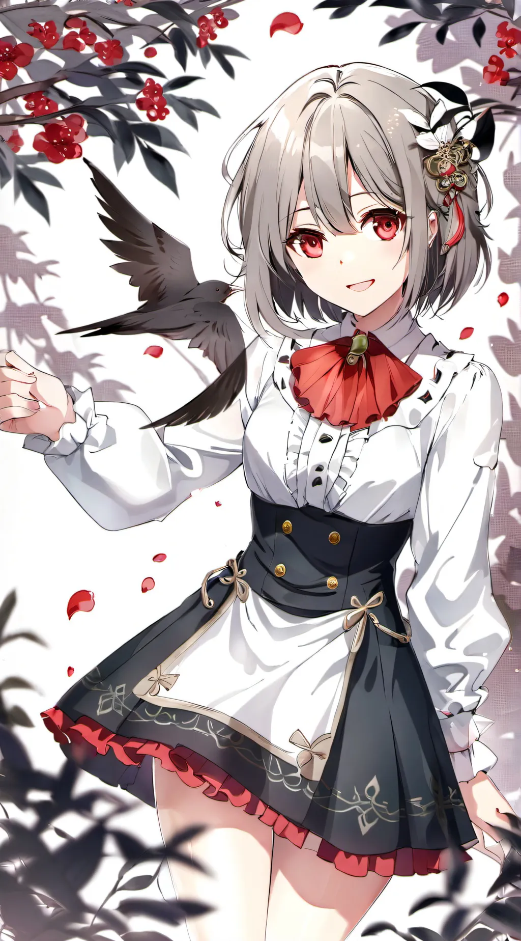 ai character: Miko  background