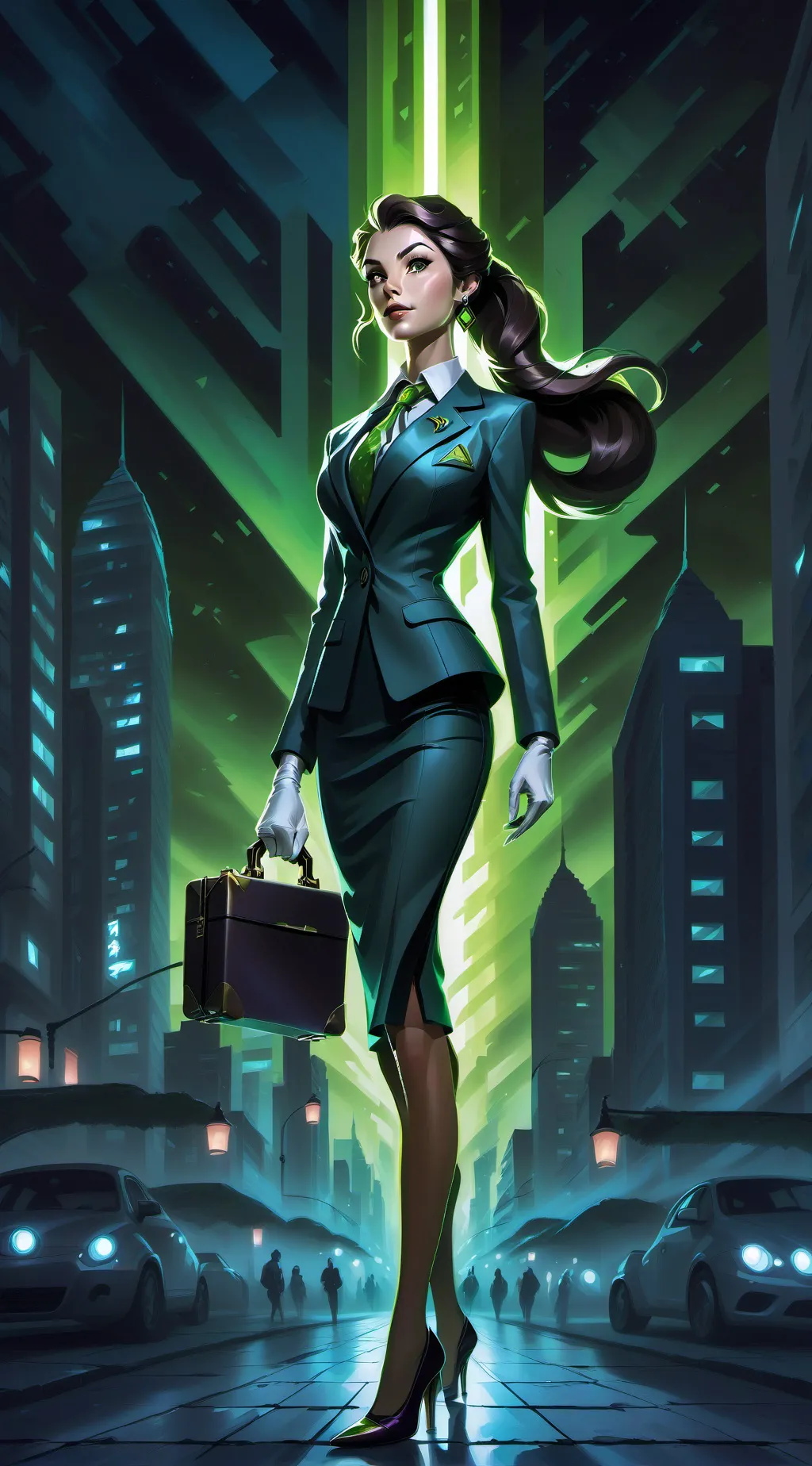 ai character: Anna background