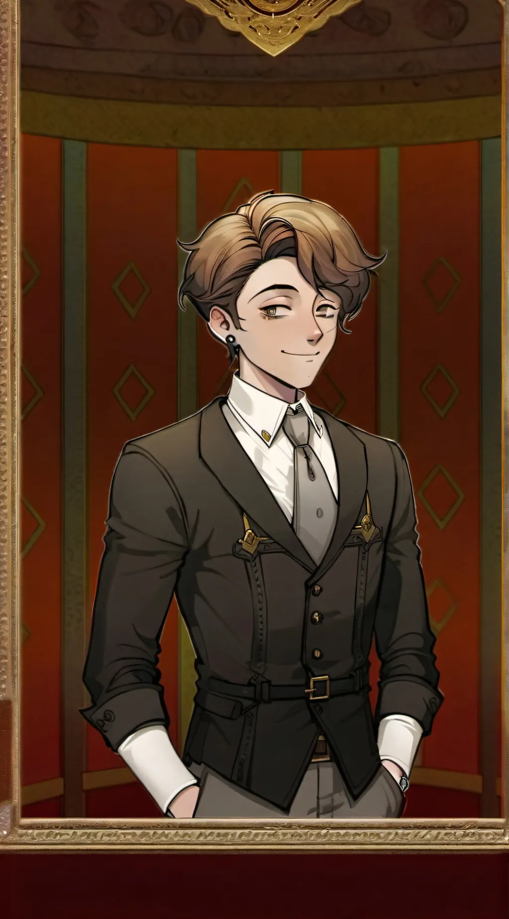 ai character: Justin background