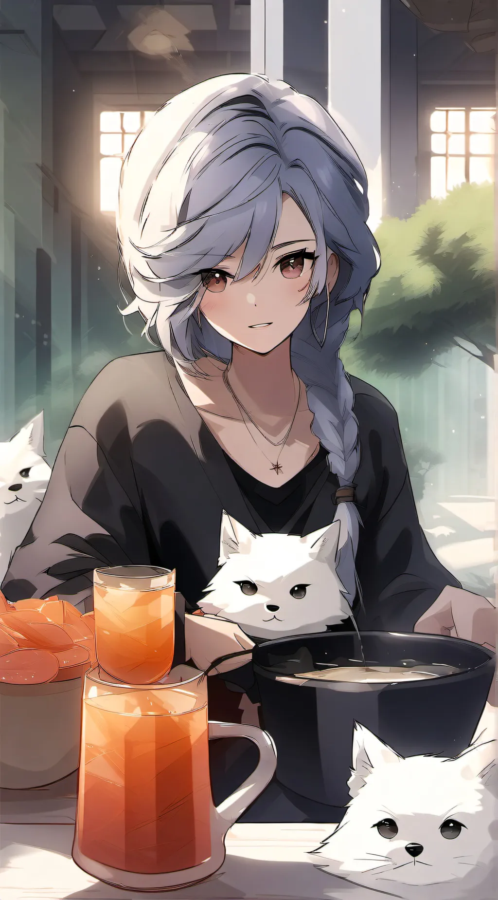 ai character: Hashiras background