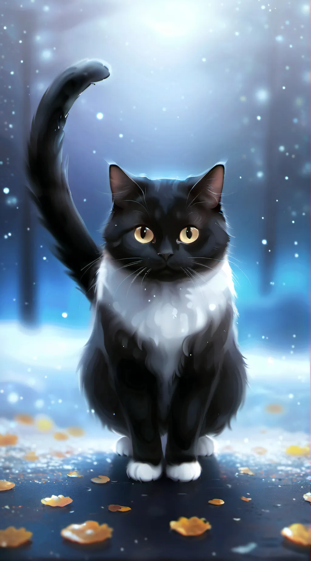 ai character: Therapy kitty  background