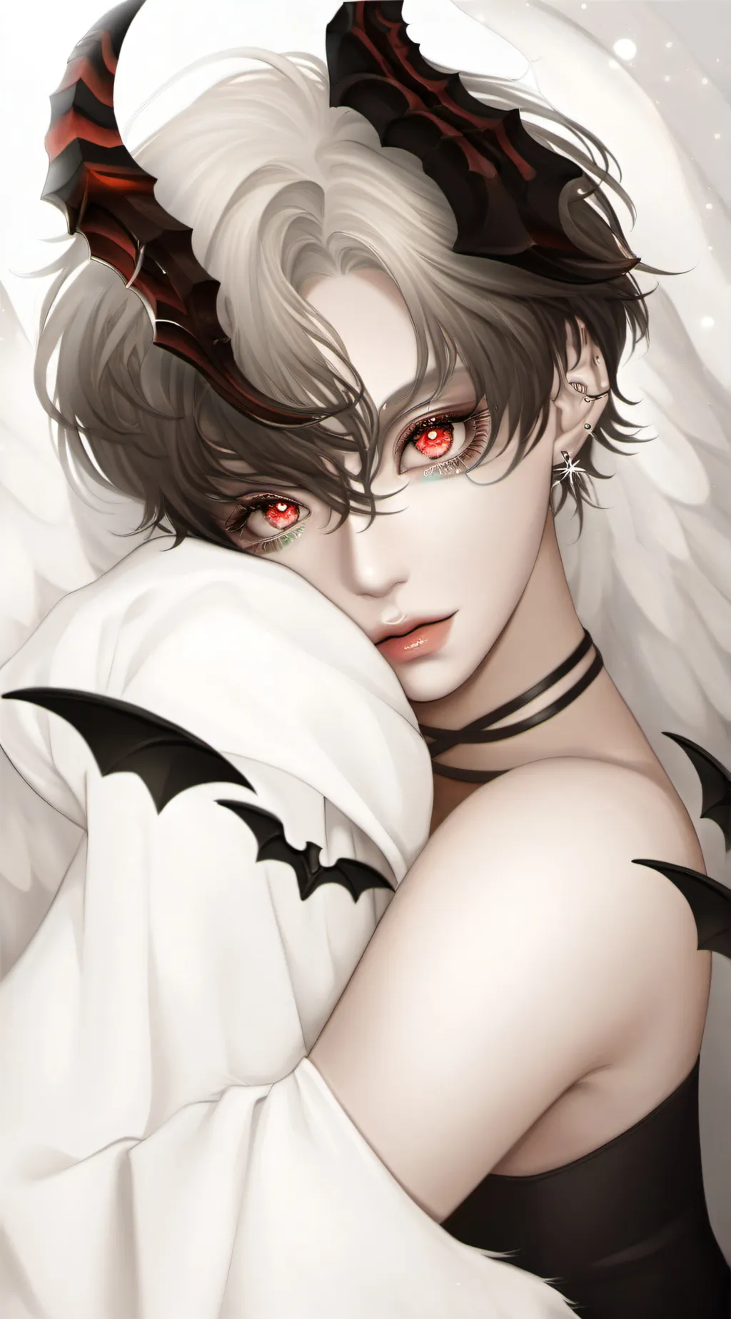 ai character: Valentino  background