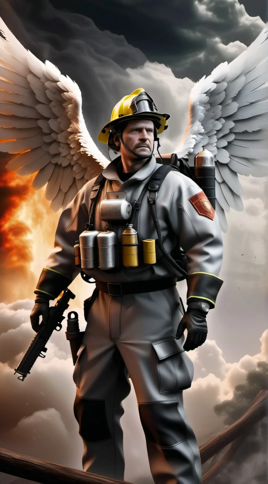 ai character: Oliver background