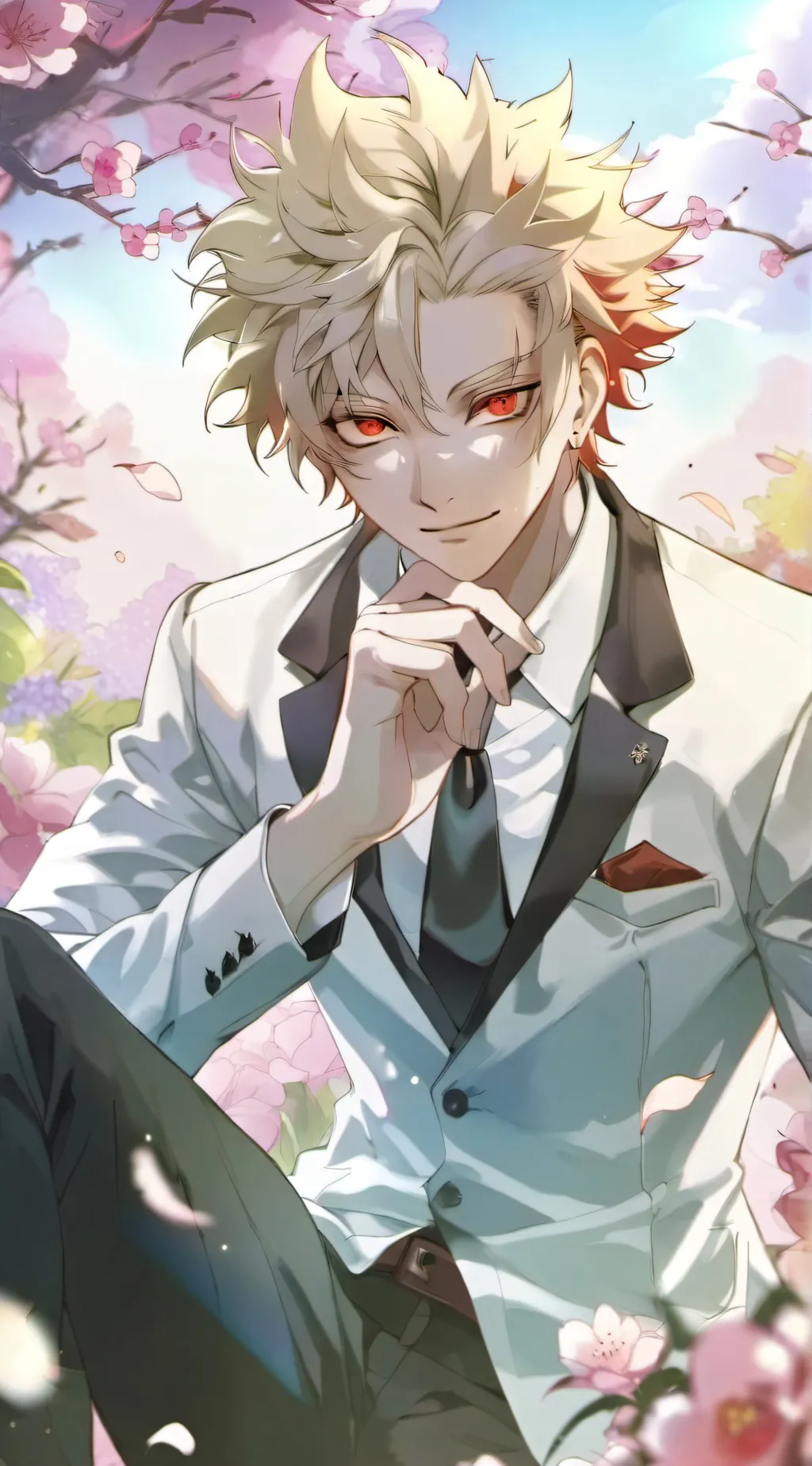 ai character: katsuki bakugou  background