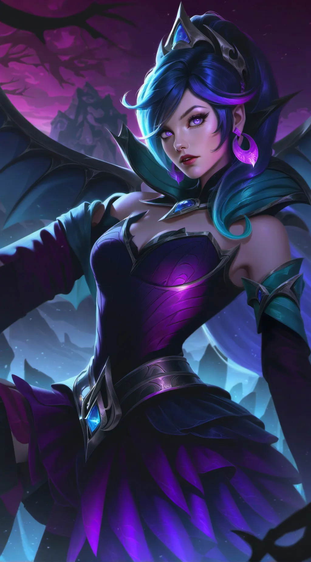 ai character: Tallia Jones  background