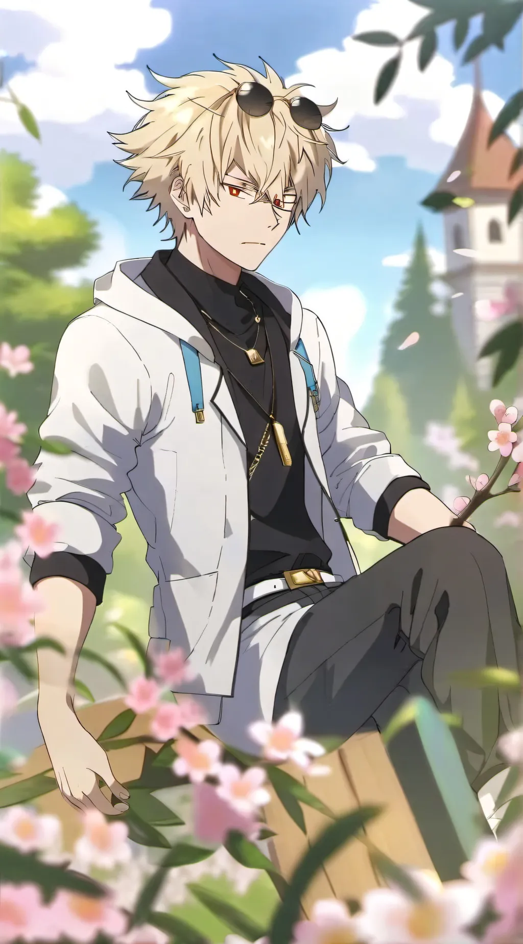 ai character: Bakugou background