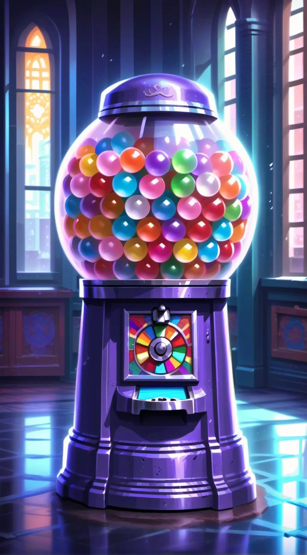 ai character: Superpower machine background