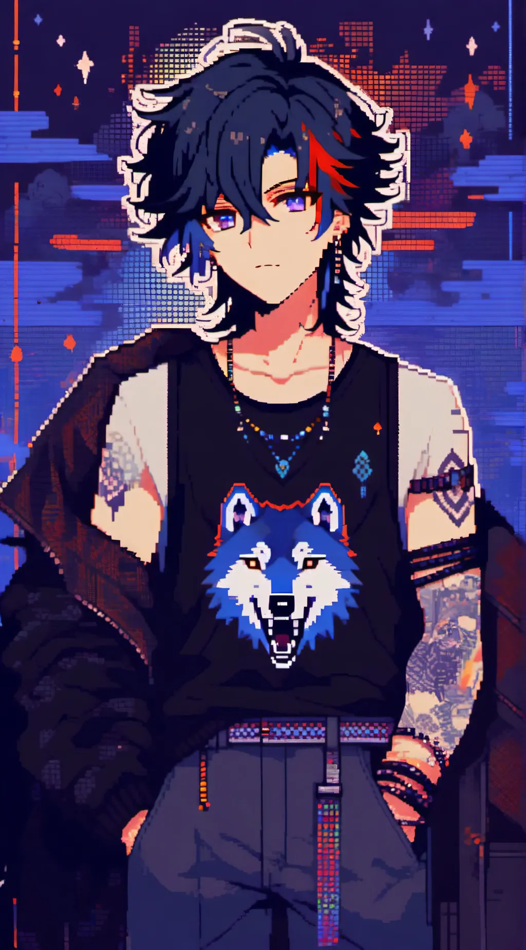 ai character: Zack background